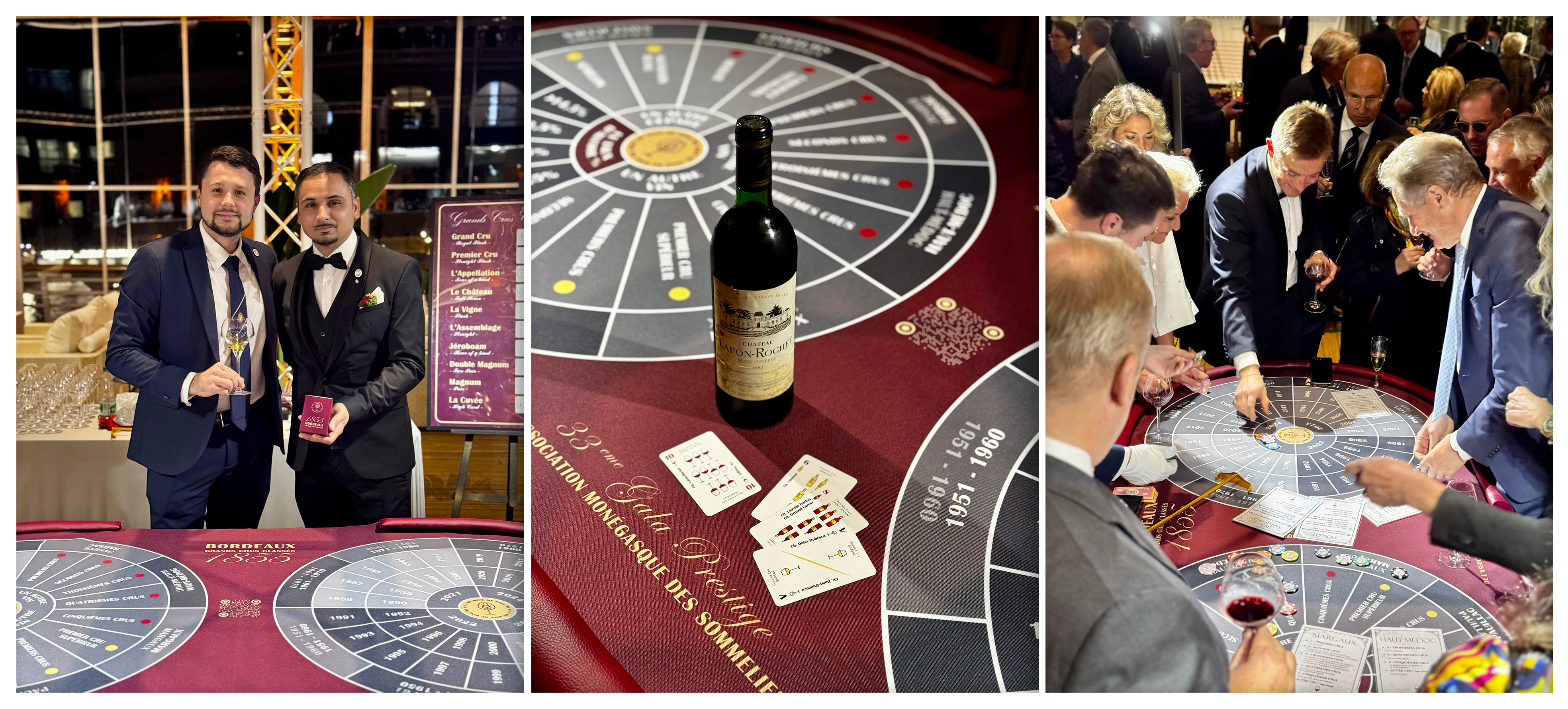 Casino du Vin au 33ᵉ Gala Prestige de l'Association Monégasque des Sommeliers