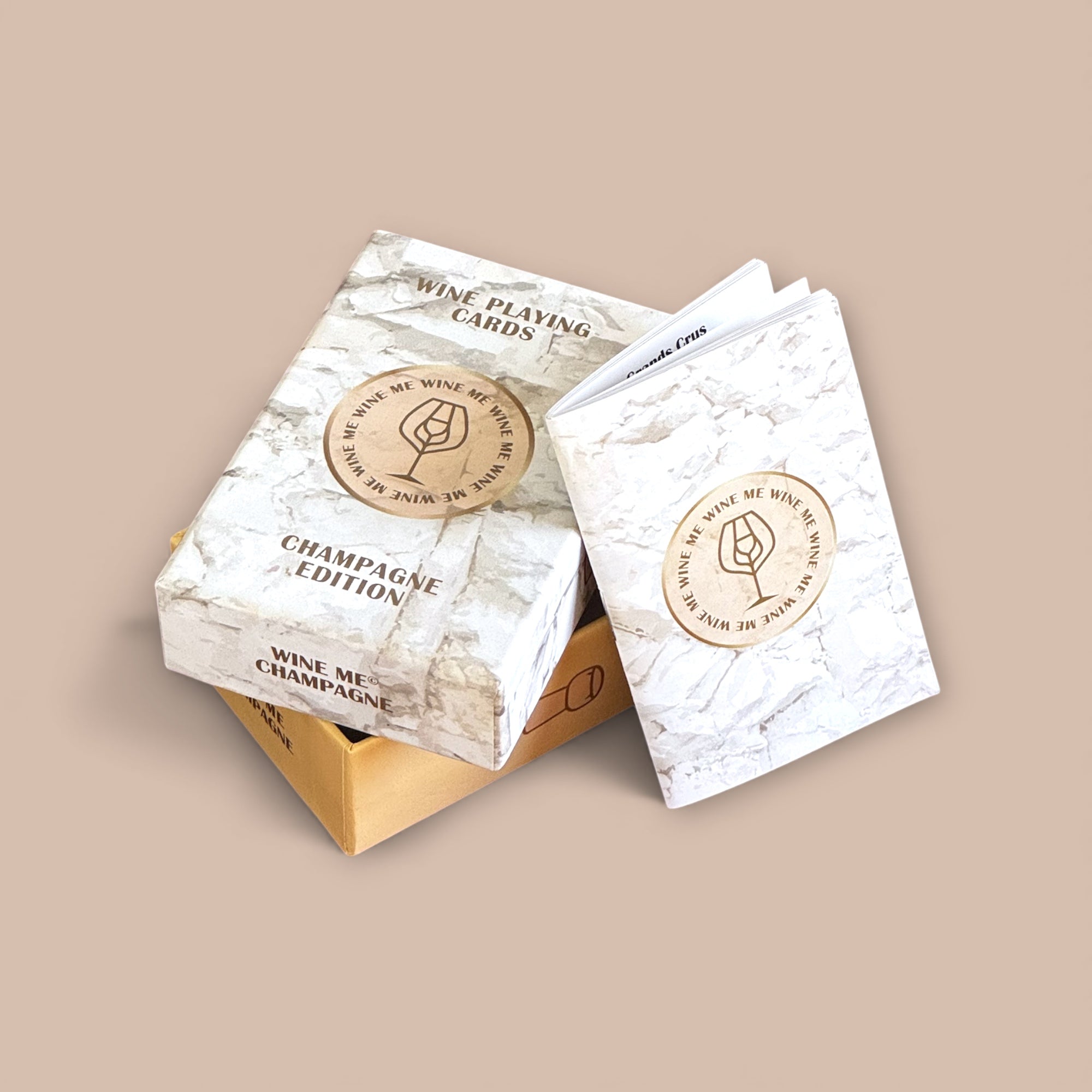 Cartes WINE ME® Champagne – 54 cartes + Smart Card QR