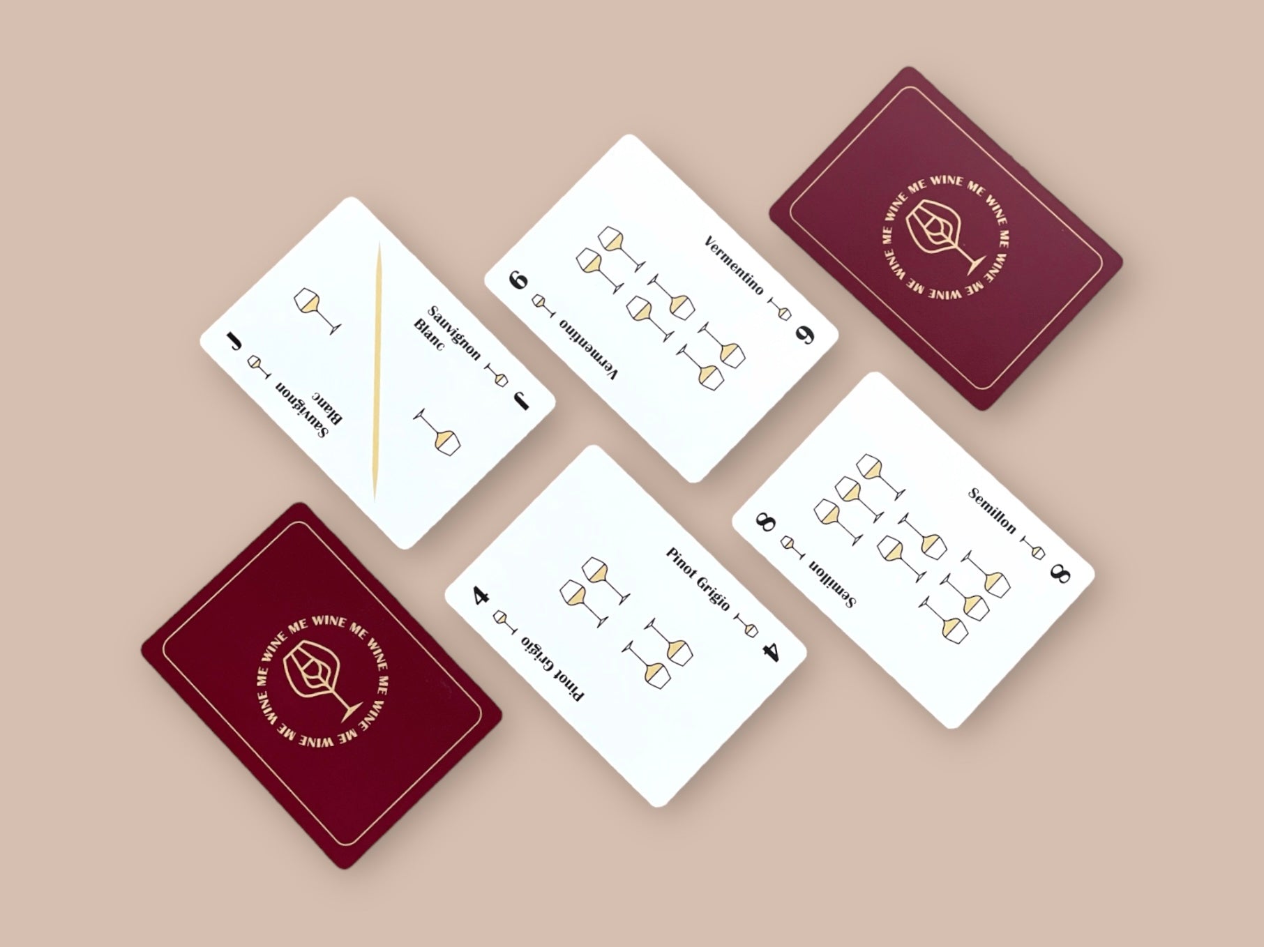 Carte da gioco WINE ME - Vini Internazionali