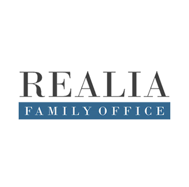 Logo de Realia Family Office, partenaire de WINE ME