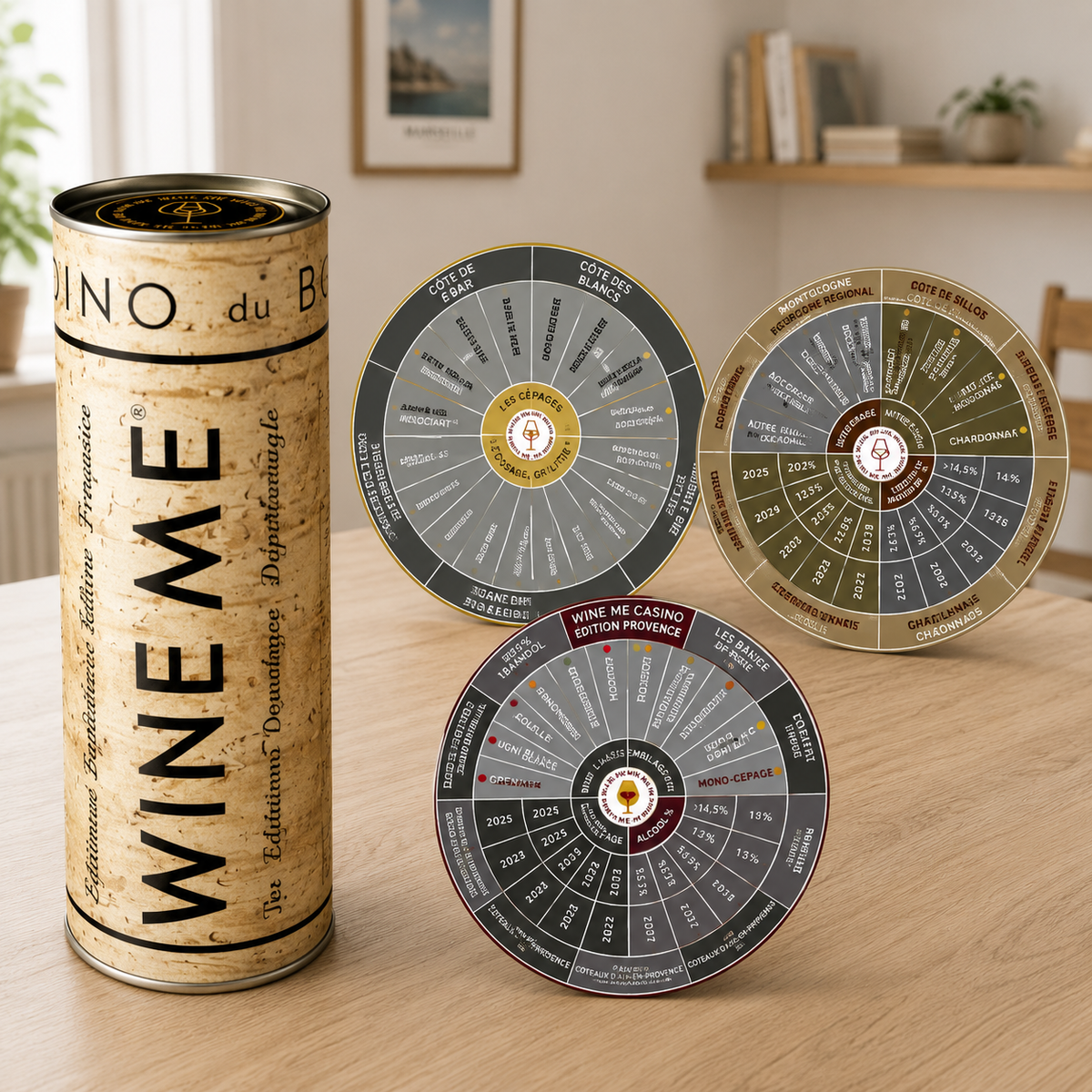 Jeu de société WINE ME Casino du Vin