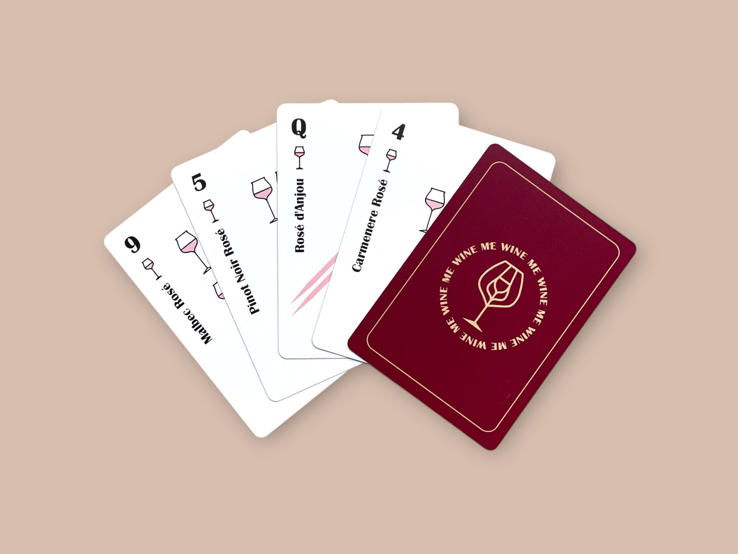 Cartes à jouer WINE ME - Vins internationaux