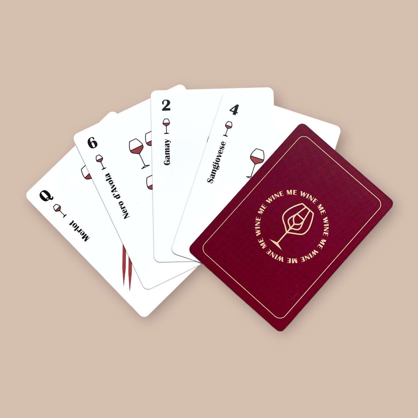 Cartes à jouer WINE ME - Vins internationaux