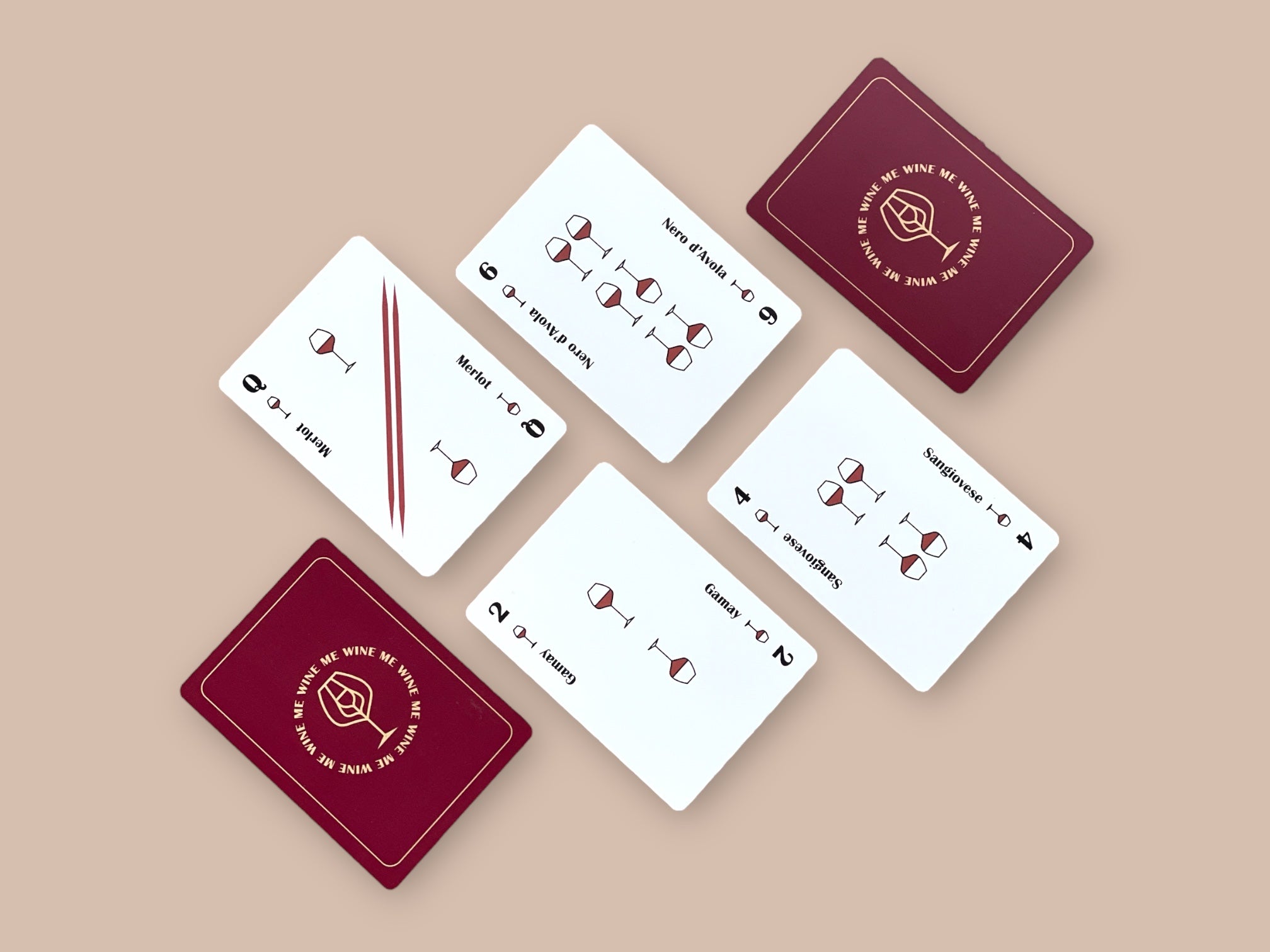 Carte da gioco WINE ME - Vini Internazionali