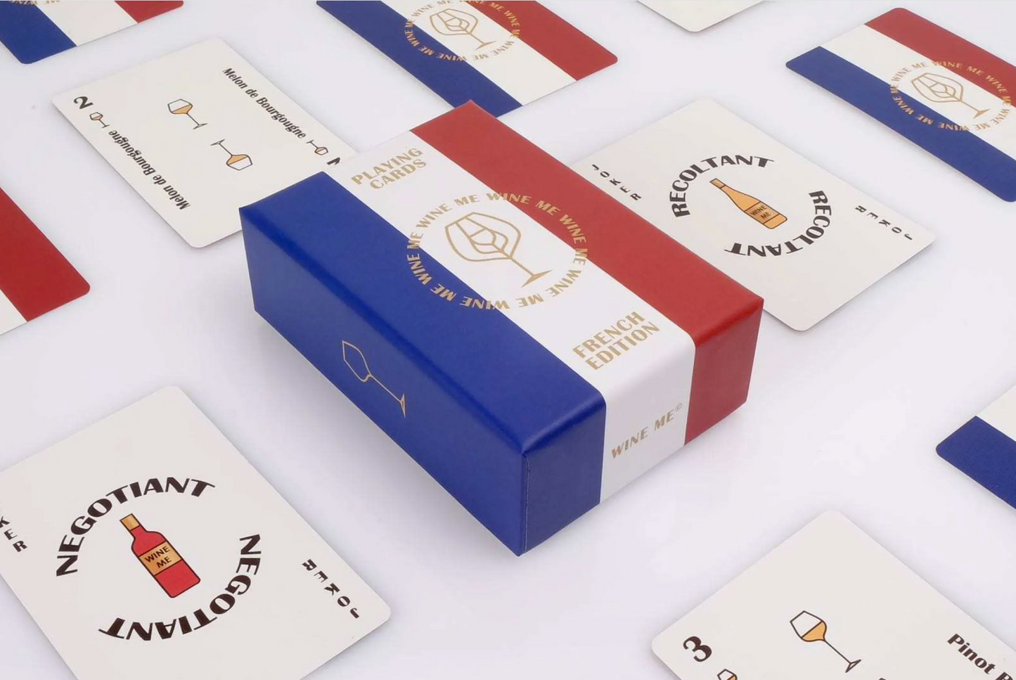 Jeu de cartes WINE ME - Édition française